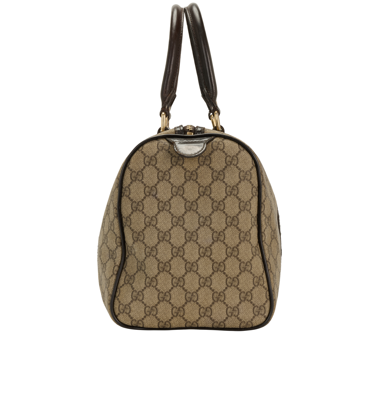 Boston Bowling, &pound;395, Handbags, Beige, Canvas, Bottom view